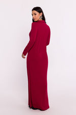 Dagskjole BeWear til dame fra MS StyleHaven, laget av Viskose, farge Svart, størrelse L, med long ermer, perfekt til dress