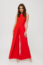 Dress Makover til dame fra MS StyleHaven, laget av polyester, farge Blå, størrelse XXL, med sleeveless ermer