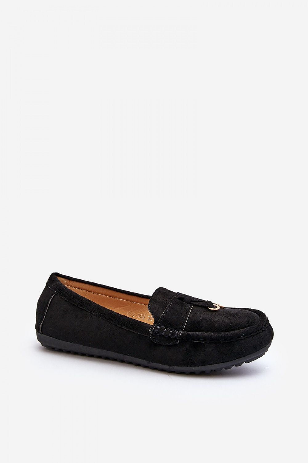 Mocassin Step in Style til dame fra MS StyleHaven, laget av polyester, farge Svart, størrelse 37, med long ermer, perfekt til casual