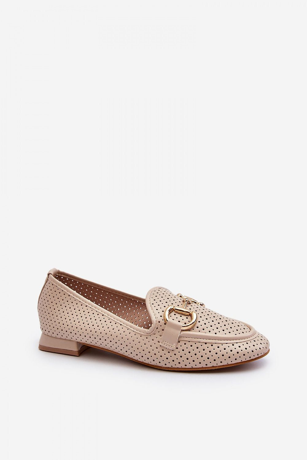 Mocassin Step in Style til dame fra MS StyleHaven, laget av polyester, farge beige, størrelse 37, med long ermer, perfekt til dress
