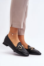Mocassin Step in Style til dame fra MS StyleHaven, laget av polyester, farge Brun, størrelse 36, med long ermer, perfekt til dress