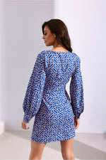 Diva Allure – cocktailkjole i minilengde fra Roco Fashion fra MS StyleHaven, størrelse 34, med long, bukselengde long, kjolelengde mini, kjolestil flared; sheath