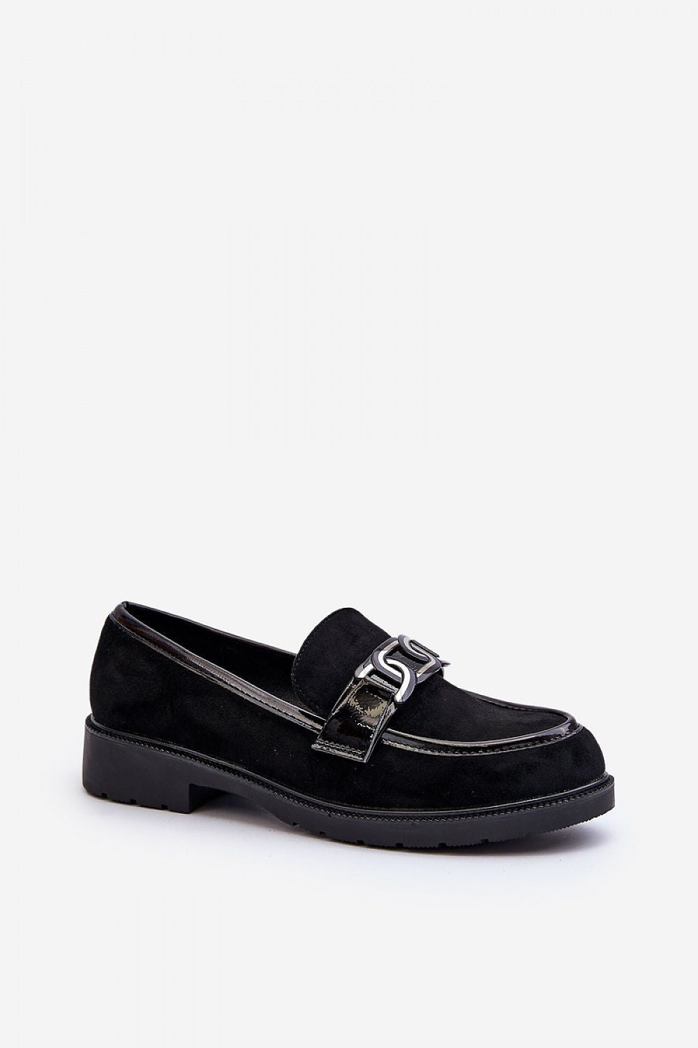 Mocassin Step in Style til dame fra MS StyleHaven, laget av polyester, farge Svart, størrelse 37, med long ermer, perfekt til casual; dress