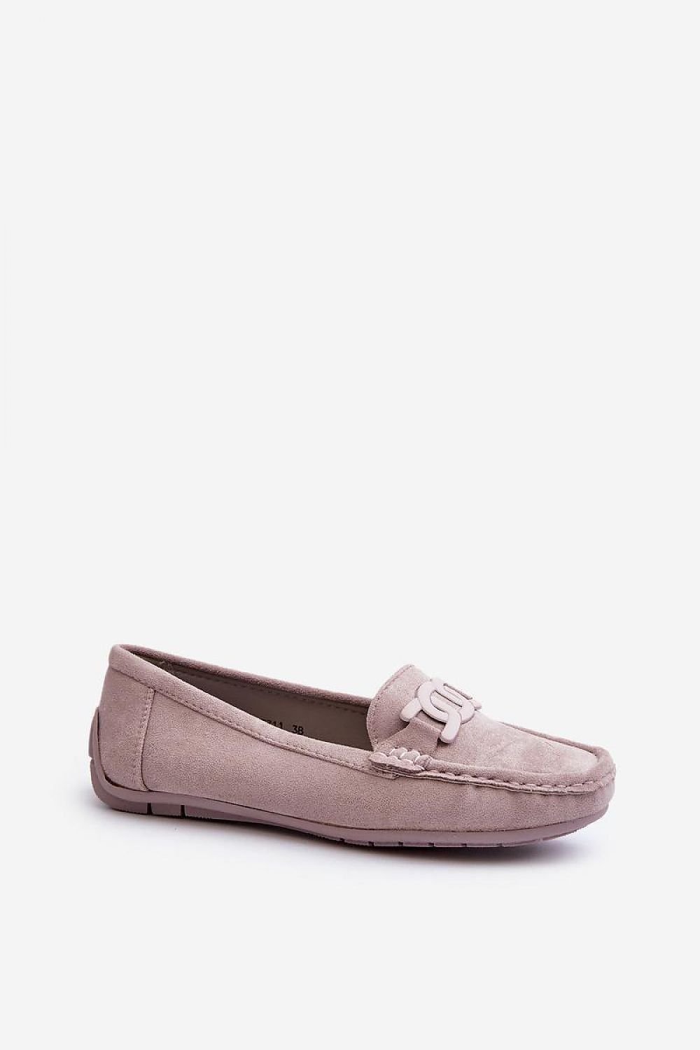 Mocassin Step in Style til dame fra MS StyleHaven, laget av polyester, farge Brun, størrelse 37, med long ermer, perfekt til casual; dress