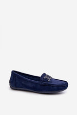 Mocassin Step in Style til dame fra MS StyleHaven, laget av polyester, farge Brun, størrelse 40, med long ermer, perfekt til casual; dress
