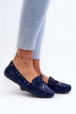 Mocassin Step in Style til dame fra MS StyleHaven, laget av polyester, farge Rosa, størrelse 36, med 45720 ermer, perfekt til casual