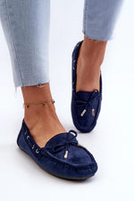 Mocassin Step in Style til dame fra MS StyleHaven, laget av polyester, farge Rosa, størrelse 38, med 45720 ermer, perfekt til casual