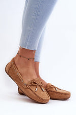 Mocassin Step in Style til dame fra MS StyleHaven, laget av polyester, farge Svart, størrelse 36, med 45720 ermer, perfekt til casual