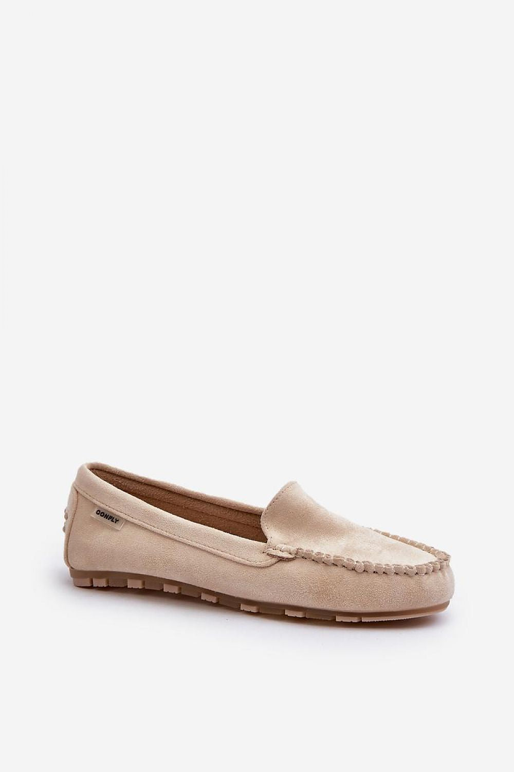 Mocassin Step in Style til dame fra MS StyleHaven, laget av polyester, farge Marineblå, størrelse 40, med long ermer, perfekt til casual; dress