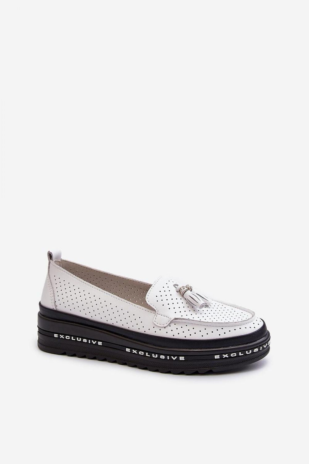 Mocassin Step in Style til dame fra MS StyleHaven, laget av polyester, farge beige, størrelse 40, med long ermer, perfekt til casual; dress
