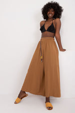 Damebukser Och Bella til dame fra MS StyleHaven, laget av Viskose, farge Brun, størrelse M, med strapless ermer