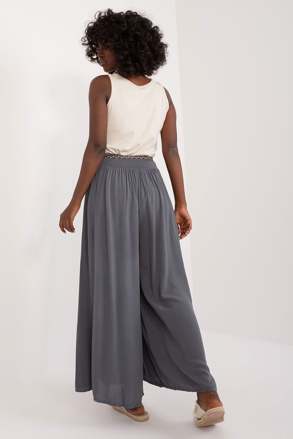 Damebukser Och Bella til dame fra MS StyleHaven, laget av Viskose, farge Grå 2, størrelse s, med strapless ermer