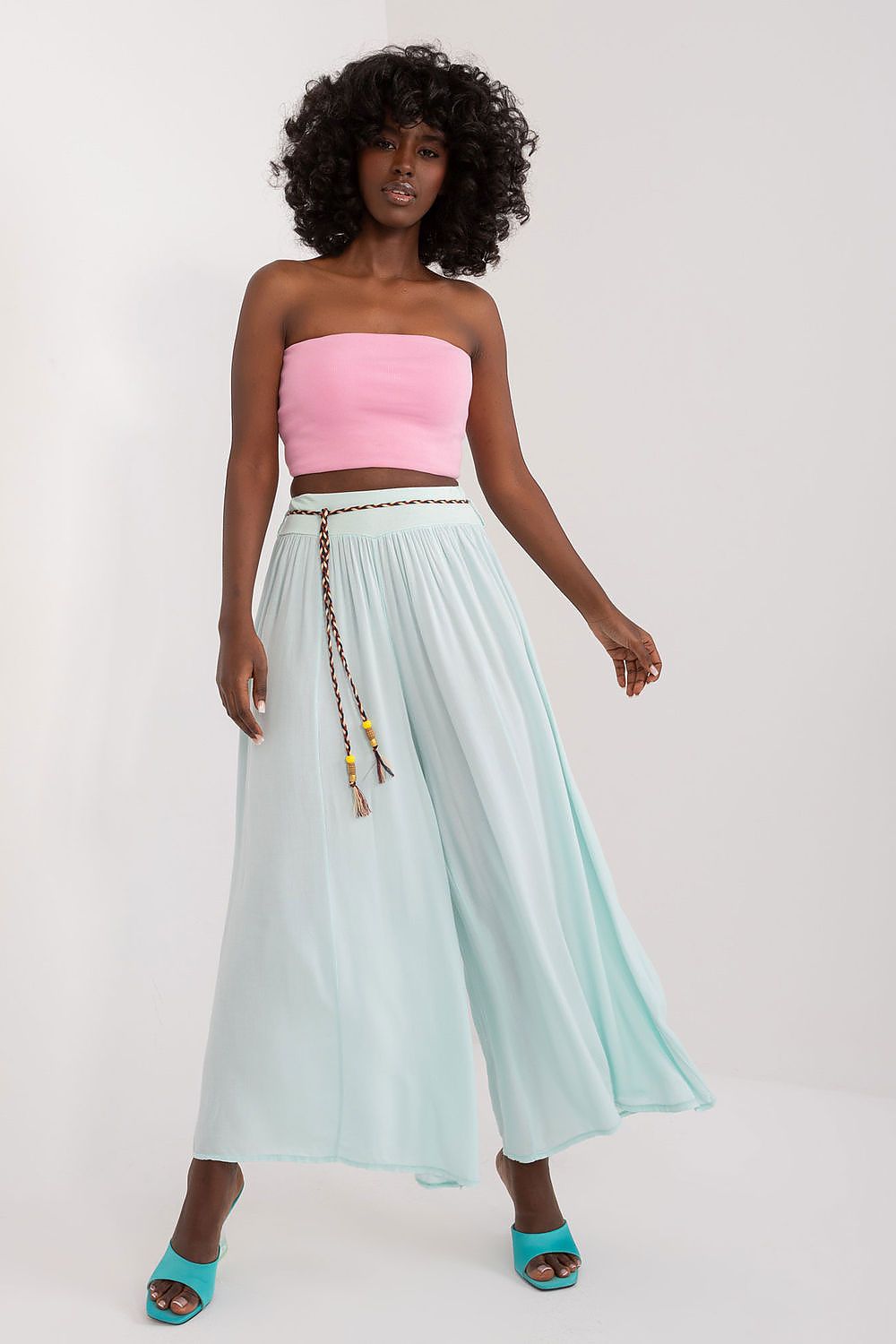 Damebukser Och Bella til dame fra MS StyleHaven, laget av Viskose, farge Grå 2, størrelse M, med strapless ermer
