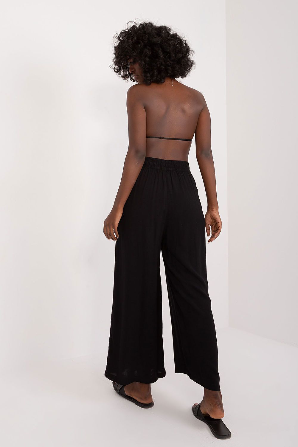 Damebukser Sublevel til dame fra MS StyleHaven; laget av Viskose; farge Svart; stÃ¸rrelse L; med short ermer