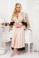 Sumatra Grace badekåpe - Kalimo til dame fra MS StyleHaven, laget av Elastan; polyester, farge Svart, størrelse XL, med sleeveless ermer, perfekt til casual; dress