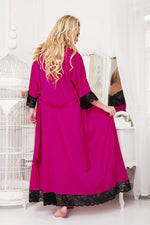 Sumatra Grace badekåpe - Kalimo til dame fra MS StyleHaven, laget av Elastan; polyester, farge Rød 2, størrelse M, med sleeveless ermer, perfekt til casual; dress