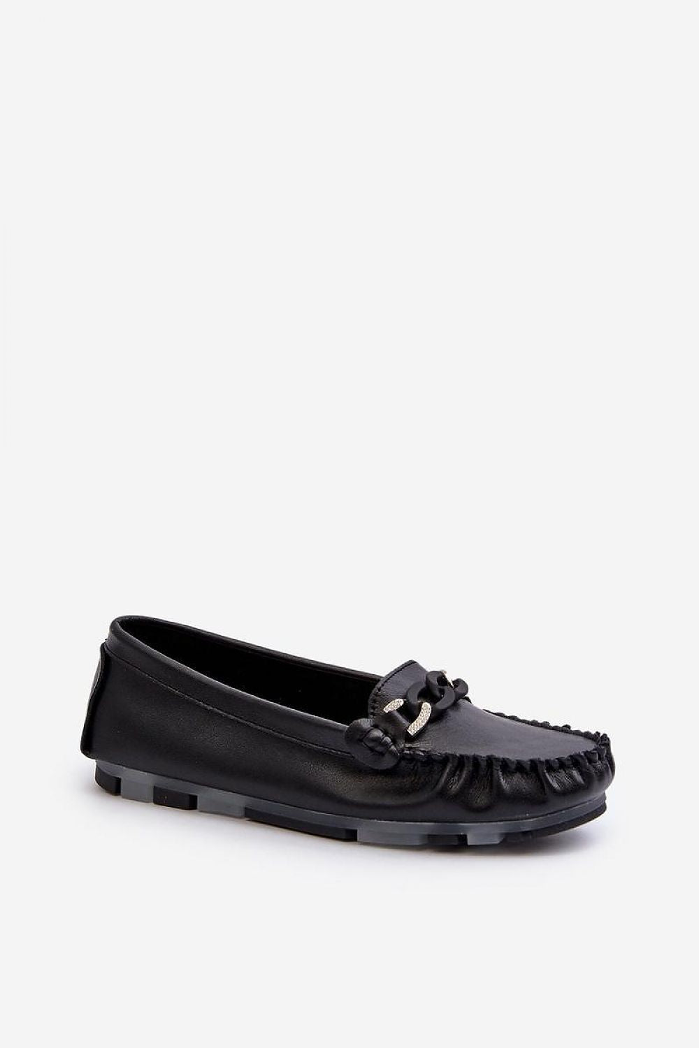 Mocassin Step in Style til dame fra MS StyleHaven, laget av polyester, farge Hvit, størrelse 37, med 45720 ermer, perfekt til casual; dress