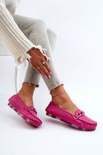 Mocassin Step in Style til dame fra MS StyleHaven, laget av polyester, farge Svart, størrelse 37, med 45720 ermer, perfekt til casual; dress