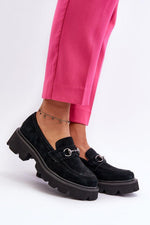 Mocassin Step in Style til dame fra MS StyleHaven, laget av polyester, farge beige, størrelse 39, med 45720 ermer, perfekt til casual; dress