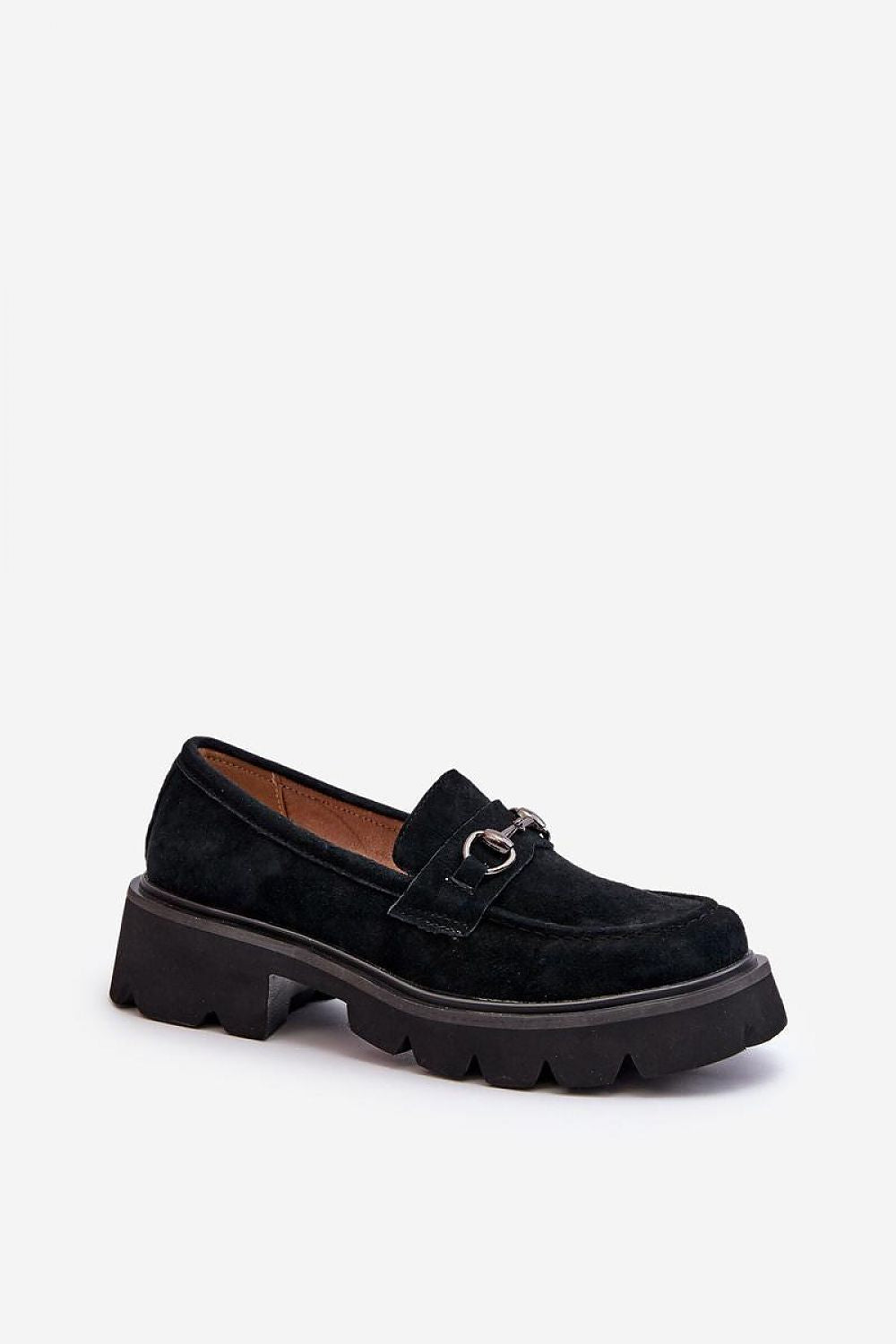 Mocassin Step in Style til dame fra MS StyleHaven, laget av polyester, farge beige, størrelse 40, med 45720 ermer, perfekt til casual; dress