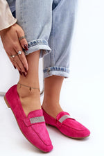 Mocassin Step in Style til dame fra MS StyleHaven, laget av polyester, farge beige, størrelse 41, med 45720 ermer, perfekt til casual; dress