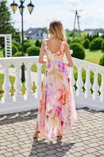 Elegant cocktailkjole med flatterende passform-  Roco Fashion fra MS StyleHaven, størrelse 40, med sleeveless, bukselengde long, kjolelengde maxi, kjolestil sheath; a-line