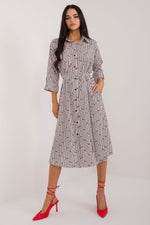 Vår skjortekjole med belte - Lakerta til dame fra MS StyleHaven, laget av polyester, farge Svart, størrelse L/XL, med 45720 ermer, perfekt til casual; dress