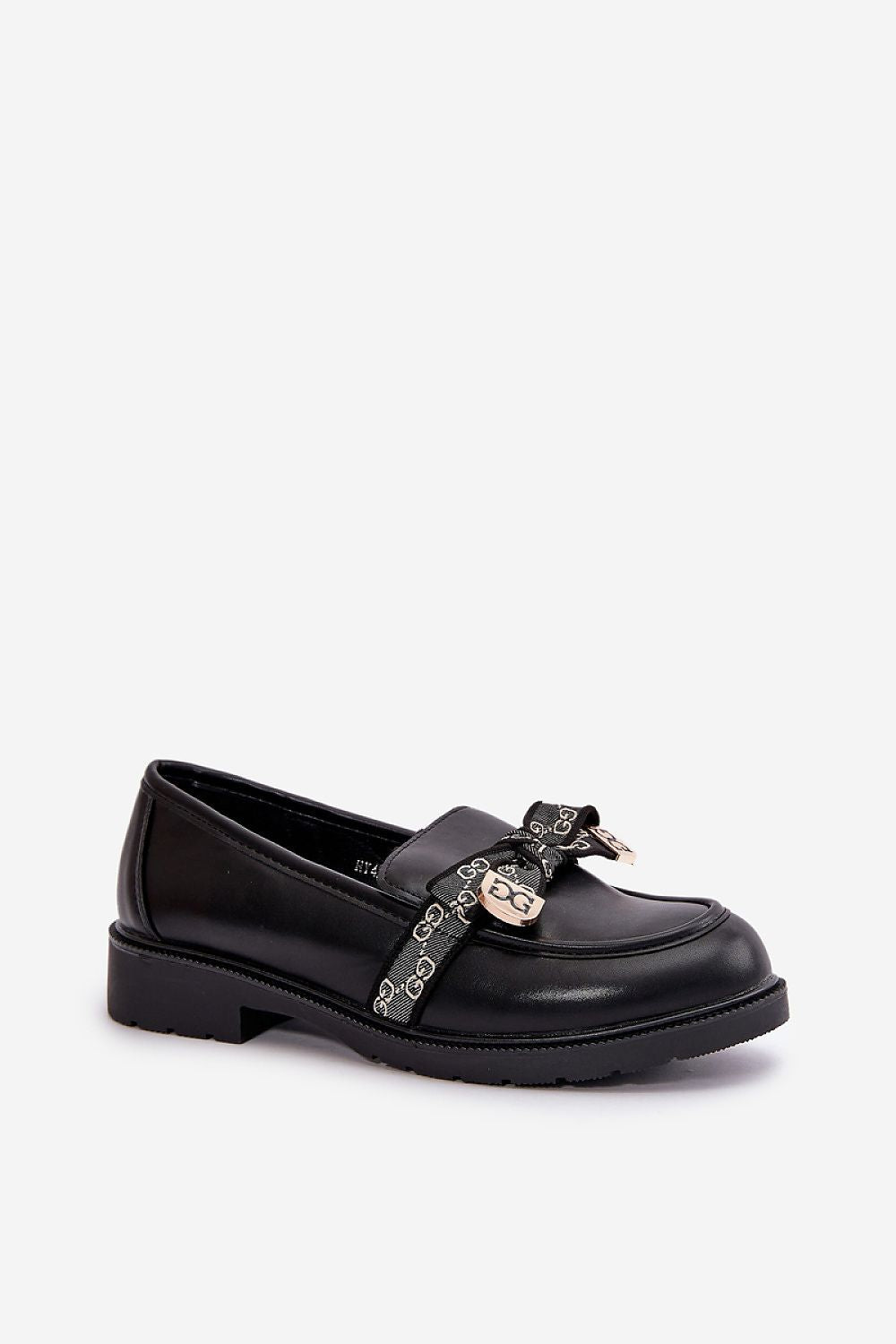 Mocassin Step in Style til dame fra MS StyleHaven, laget av polyester, farge Svart, størrelse 40, med 45720 ermer, perfekt til casual