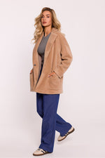 Damefrakk - Moe til dame fra MS StyleHaven, laget av Akryl; Polyamid, farge beige, størrelse L/XL, med long ermer, perfekt til dress