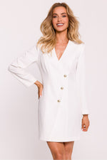 Dagkjole Moe til dame fra MS StyleHaven, laget av polyester, farge Rosa, størrelse XL, med long ermer, perfekt til dress