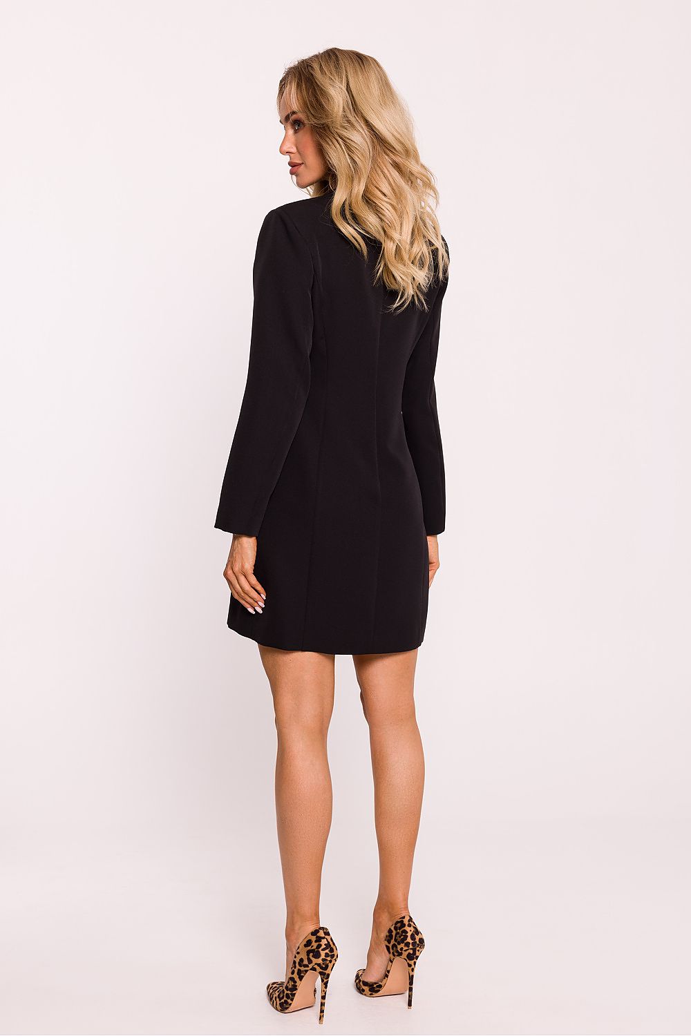 Dagkjole Moe til dame fra MS StyleHaven, laget av polyester, farge Rød, størrelse M, med long ermer, perfekt til dress