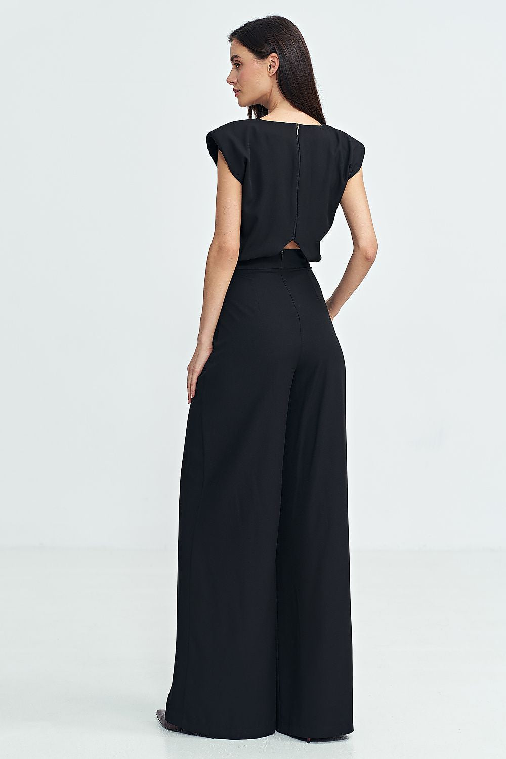 Dress Nife til dame fra MS StyleHaven, laget av polyester, farge Grønn, størrelse 42, med sleeveless ermer, perfekt til casual; dress