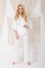 Perai Set - Kalimo til dame fra MS StyleHaven, laget av polyester; Elastan, farge Grå 3, størrelse S, med long; 3-4 ermer, perfekt til casual; dress