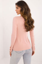 Jumper AT til dame fra MS StyleHaven, laget av Viskose, farge Marineblå, størrelse S/M, med short ermer, perfekt til casual; dress