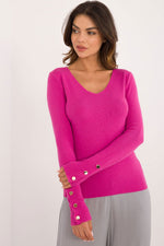 Jumper AT til dame fra MS StyleHaven, laget av Viskose, farge Grønn, størrelse S/M, med short ermer, perfekt til casual; dress