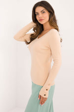 Jumper AT til dame fra MS StyleHaven, laget av Viskose, farge Fiolett 3, størrelse L/XL, med short ermer, perfekt til casual; dress
