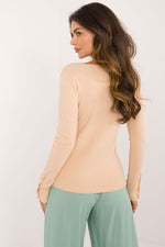 Jumper AT til dame fra MS StyleHaven, laget av Viskose, farge Fiolett 3, størrelse L/XL, med short ermer, perfekt til casual; dress