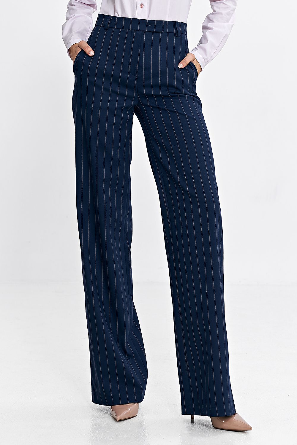 Bukser Nife til dame fra MS StyleHaven, laget av polyester; Viskose, farge Svart, størrelse 40, med long ermer, perfekt til casual; dress