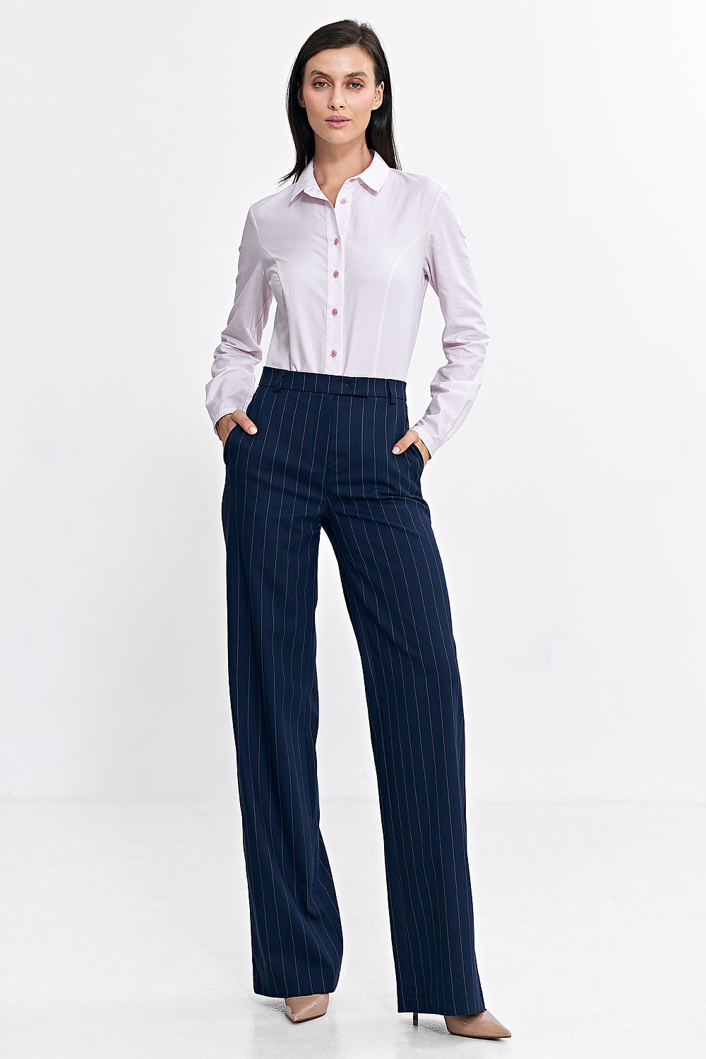 Bukser Nife til dame fra MS StyleHaven, laget av polyester; Viskose, farge Svart, størrelse 42, med long ermer, perfekt til casual; dress