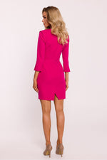 Dagkjole - Moe til dame fra MS StyleHaven, laget av polyester, farge Rosa, størrelse L, med 45720 ermer, perfekt til dress