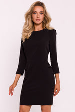 Dagkjole - Moe til dame fra MS StyleHaven, laget av polyester, farge Rød, størrelse L, med 45720 ermer, perfekt til dress