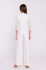 Dress Stylove til dame fra MS StyleHaven, laget av Polyamid; polyester, farge Rosa, størrelse XL, med short; 3-4 ermer, perfekt til dress