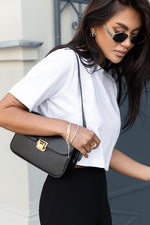 T-skjorte IVON til dame fra MS StyleHaven, laget av Bomull, farge Hvit, størrelse s, med short ermer, perfekt til dress