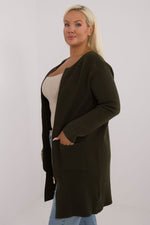 lang snitt genser plus size til dame fra MS StyleHaven, størrelse XL/XXL, med long, bukselengde long, kjolelengde maxi, kjolestil gown; sheath