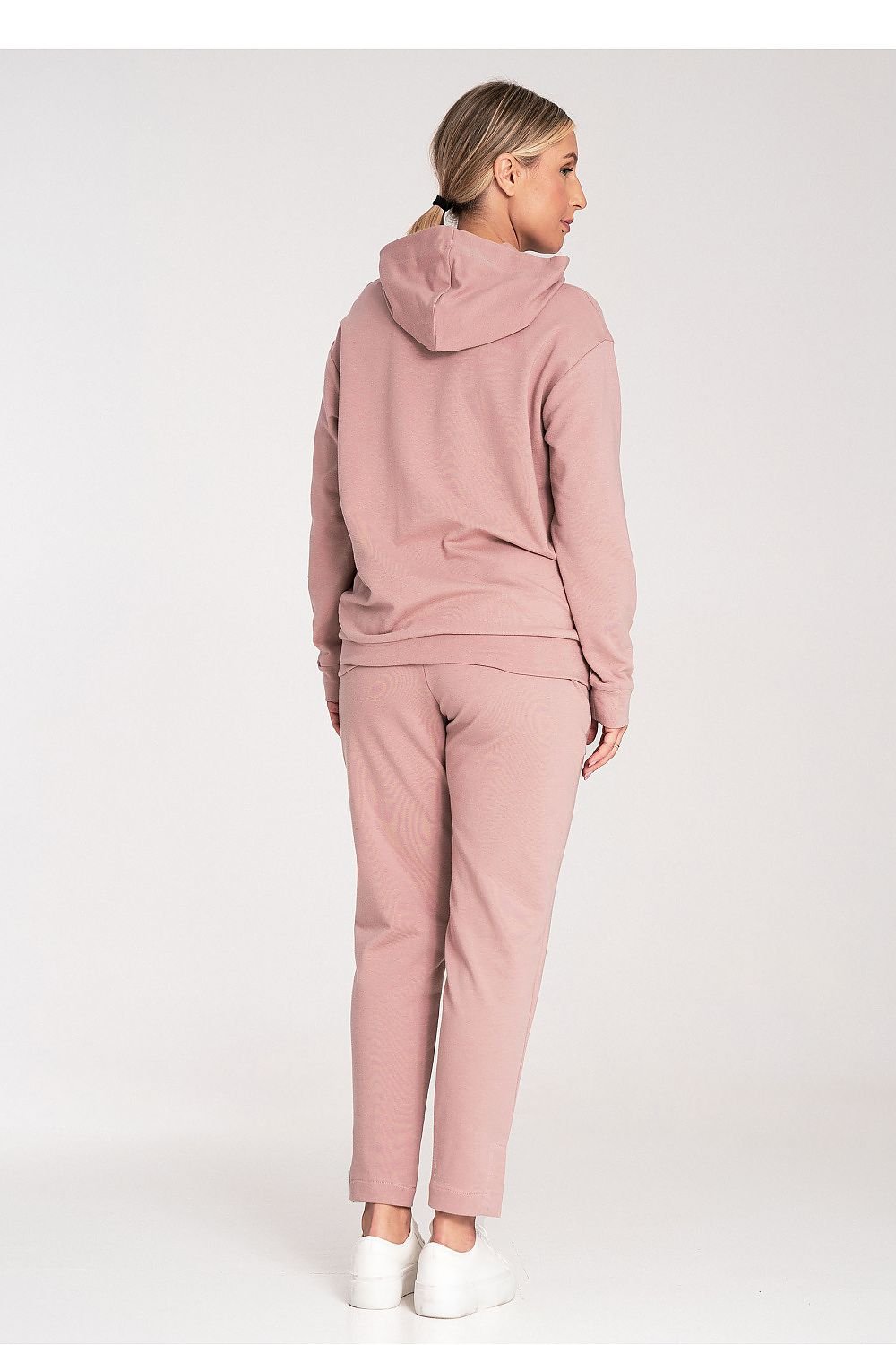 Sporty Chic-bukser - Figl til dame fra MS StyleHaven, laget av Bomull; Elastan, farge Grønn, størrelse XL, med 45720 ermer, perfekt til casual; dress