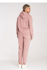 Koselig klassisk hettegenser - Figl til dame fra MS StyleHaven, laget av Bomull; Elastan, farge Grønn, størrelse XL, med long; 3-4 ermer, perfekt til casual; dress