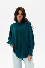 Urban Flow – asymmetrisk oversized skjorte fra Roco Fashion fra MS StyleHaven, størrelse S/M, med long, bukselengde long, kjolelengde maxi, kjolestil sheath