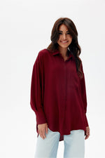 Urban Flow – asymmetrisk oversized skjorte fra Roco Fashion fra MS StyleHaven, størrelse L/XL, med long, bukselengde long, kjolelengde maxi, kjolestil sheath