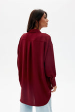 Urban Flow – asymmetrisk oversized skjorte fra Roco Fashion fra MS StyleHaven, størrelse L/XL, med long, bukselengde long, kjolelengde maxi, kjolestil sheath
