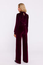 Damebukse Moe til dame fra MS StyleHaven, laget av polyester; Velur, farge Rosa, størrelse L, med 45720 ermer, perfekt til dress